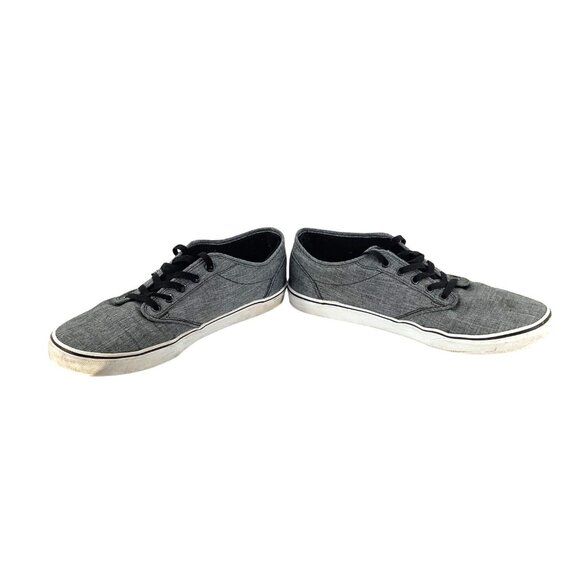 Vans Gray Canvas Mens Low-Top Sneakers Size 12 - Picture 6 of 8